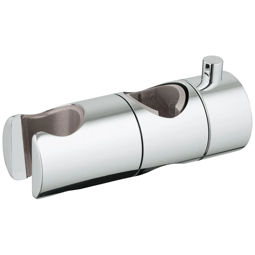 Chromowany suwak do systemu prysznicowego widok z boku, Grohe