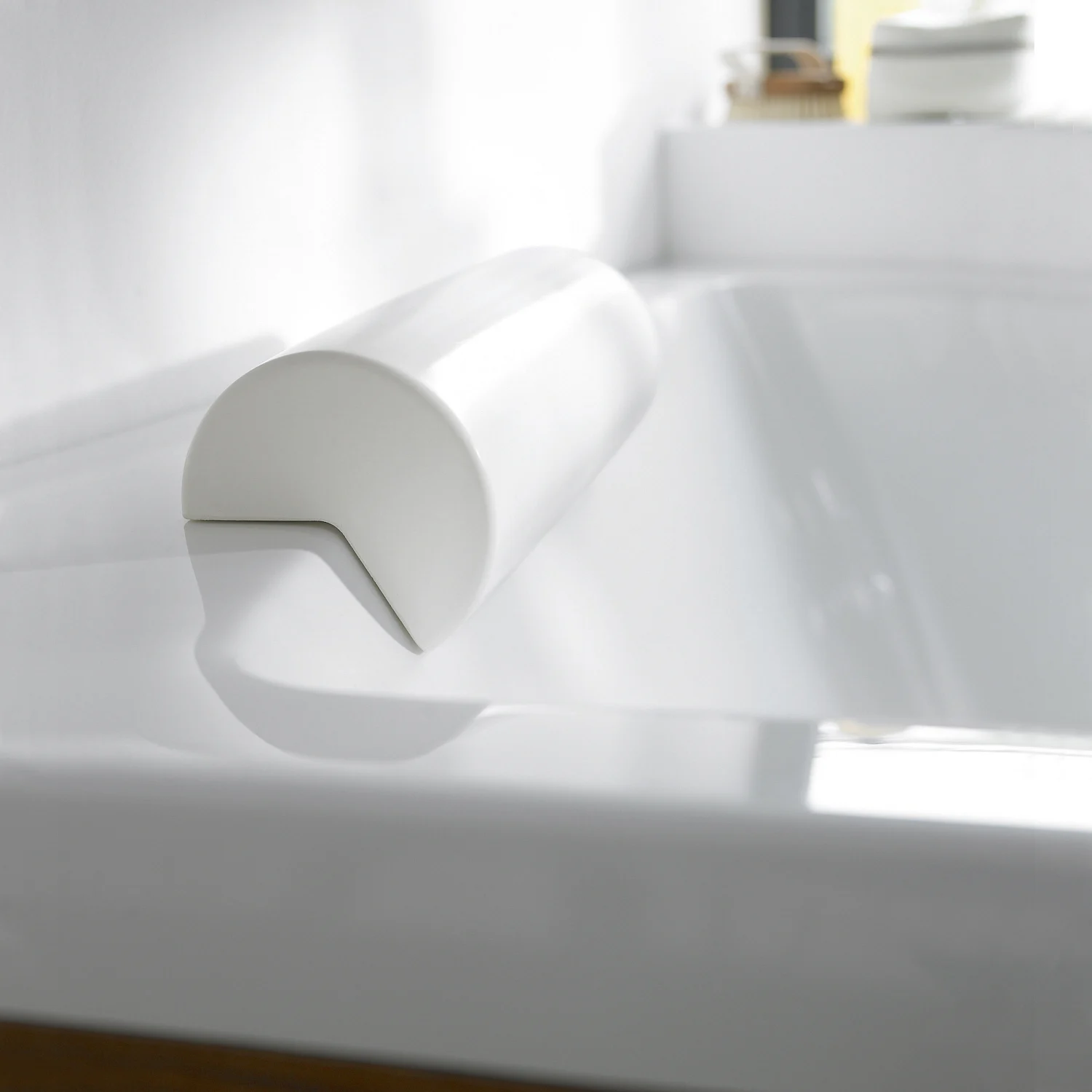 Zbliżenie wanny z zagłówkiem, Duravit