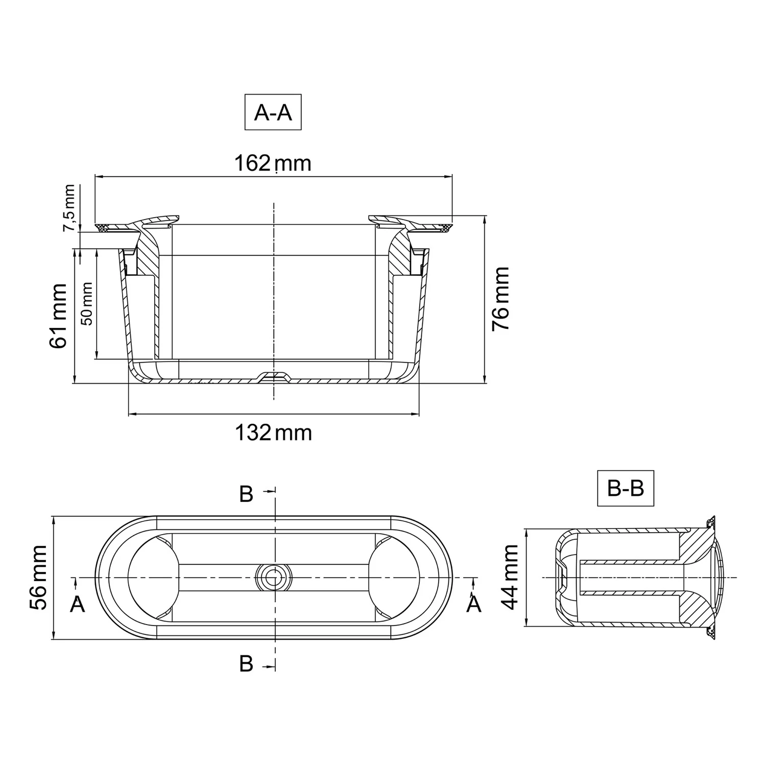 ACO ShowerDrain C Ersatzgeruchsverschluss Sperrwasserhöhe 5 cm Bild 2