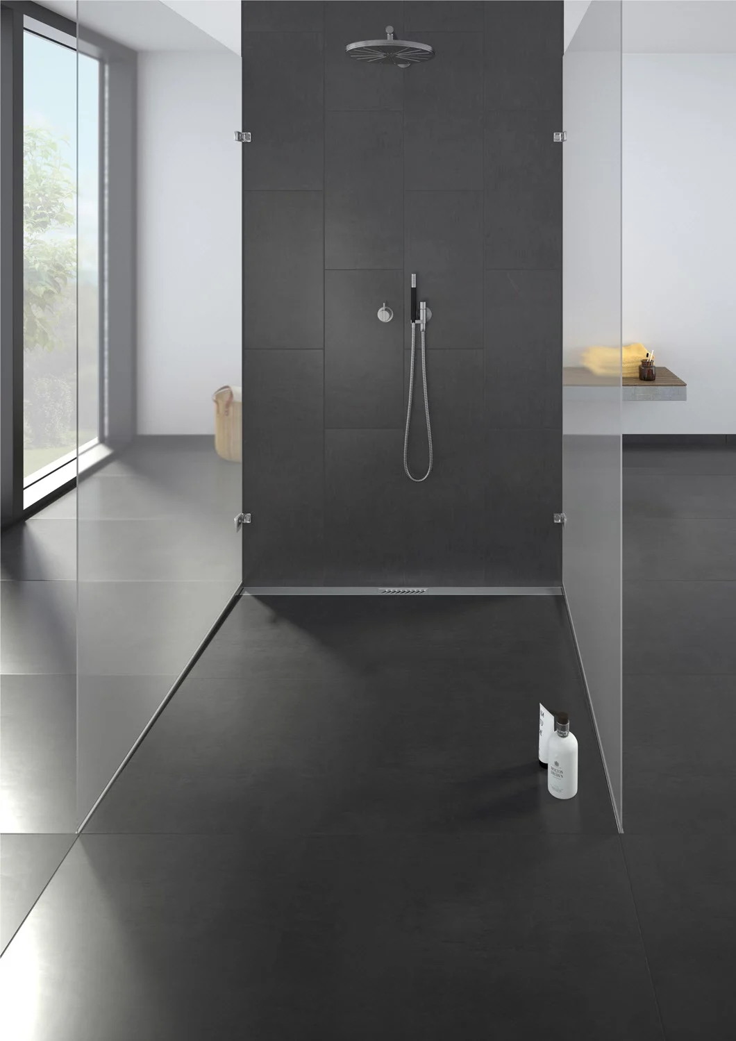 ACO ShowerDrain S+ Duschrinnen-Set Stripes 90 cm Sperrwasserhöhe 5 cm Bild 11