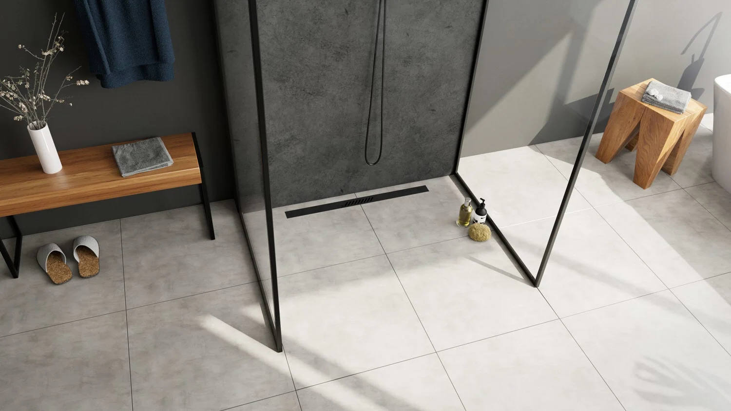 ACO ShowerDrain S+ Duschrinnenprofil Stripes 100 cm Bild 6