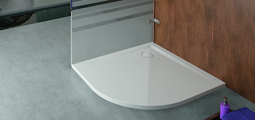 Viertelkreisduschwannen