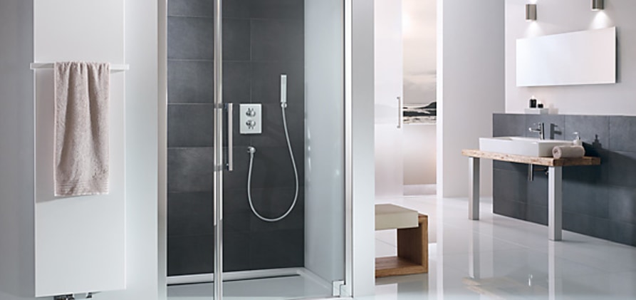 Dreht&uuml;r an Nebenteil f&uuml;r Nische