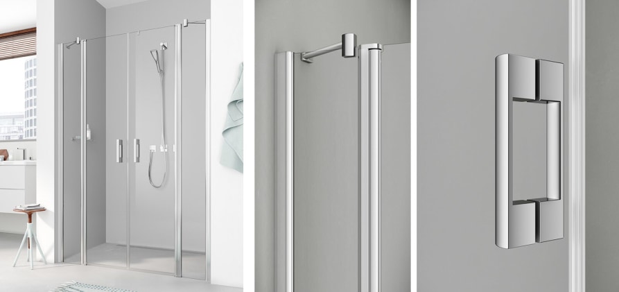 Pendelt&uuml;r 2-fl&uuml;gelig mit Festfeldern Modell PE PTF