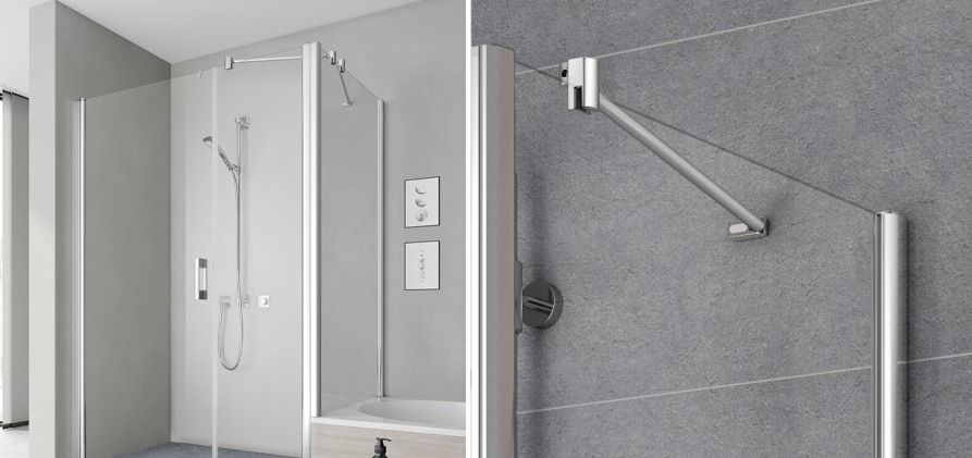 Seitenwand verk&uuml;rzt auf Badewanne Modell PE TVD