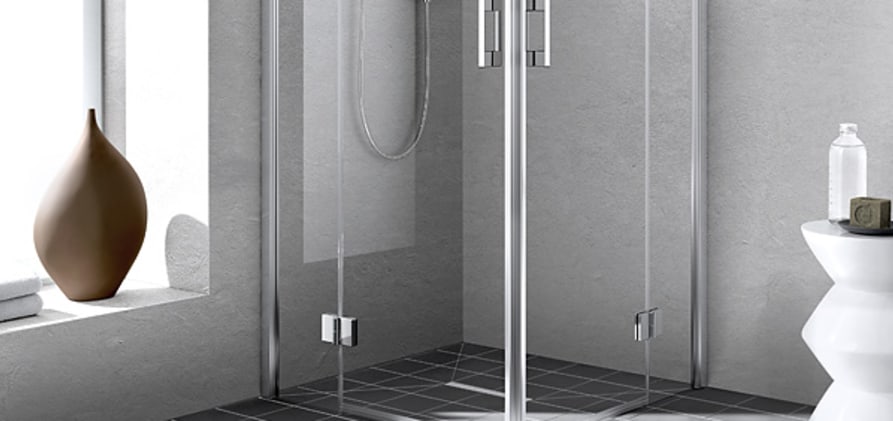 Eckeinstieg 2-teilig Schwingt&uuml;ren mit Festteilen