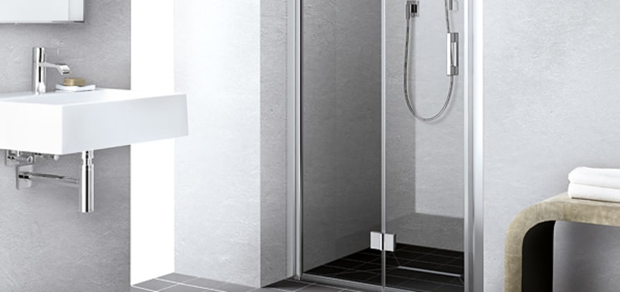 Pendel-Faltt&uuml;r f&uuml;r Nische und Kombination verschlussseitig