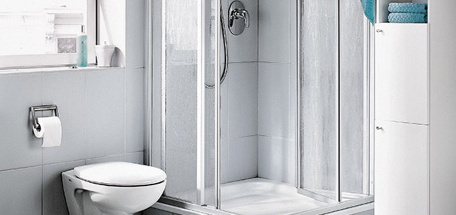 Eckeinstieg 2-teilig Faltt&uuml;r - Halbteil