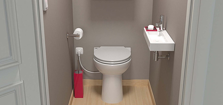 Kleinhebeanlagen mit WC