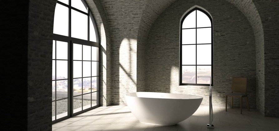 Mineralguss Badewannen