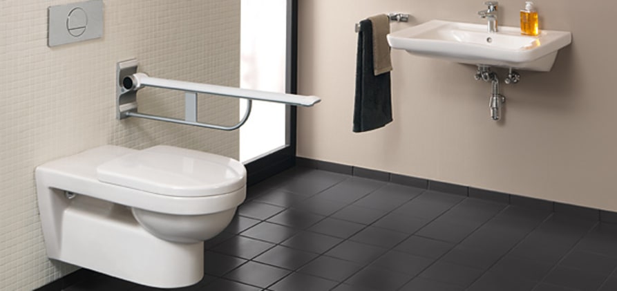 barrierefreie Badkeramik