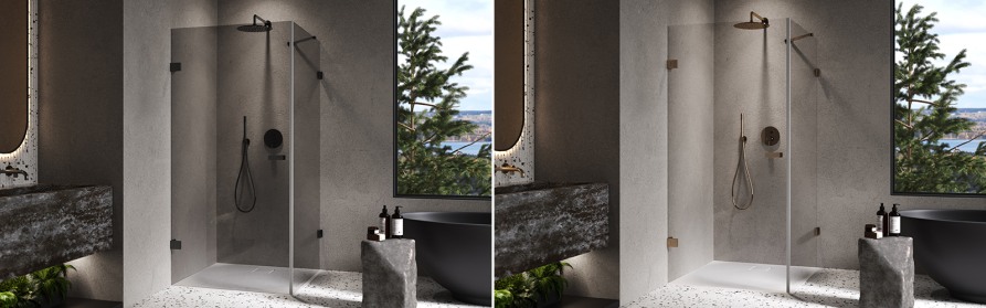 Schwingt&uuml;r mit Seitenwand