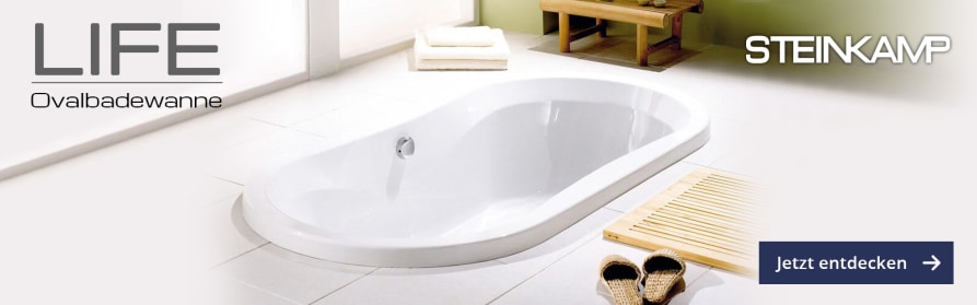 Ovalbadewannen