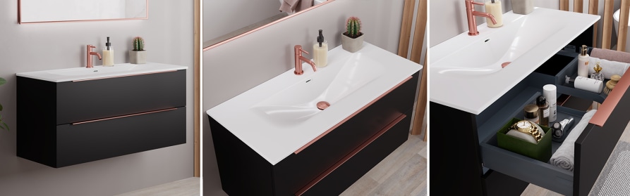 Waschtisch mit Unterschrank