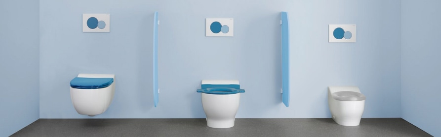 WCs, Sitze, Bet&auml;tigungsplatten