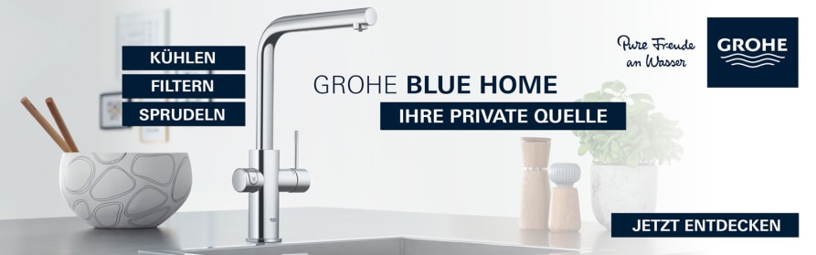 GROHE Blue Home C-Auslauf Starter Kit mit herausziehbarem