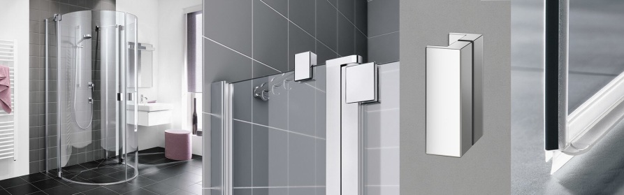 Halbkreis-Duschkabine