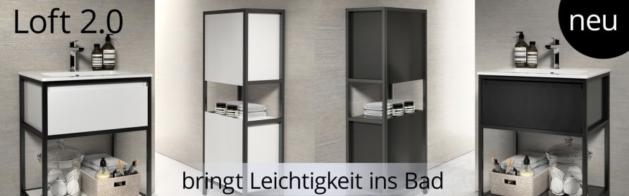 M&ouml;belkombinationen mit Porzellanwaschtisch