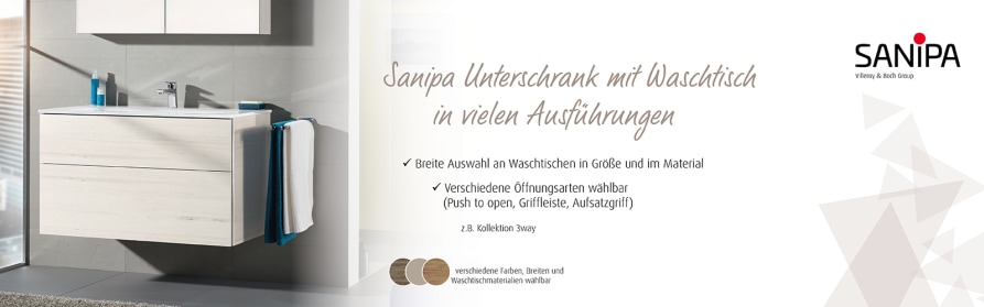 Waschtische mit Unterschrank