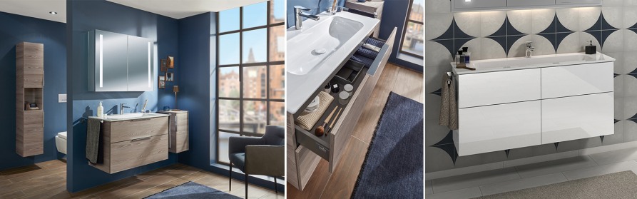 Design Keramik Waschtische mit Unterschr&auml;nken