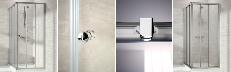 Gleittüreckeinstieg 3-teilig, 1/2-Teil