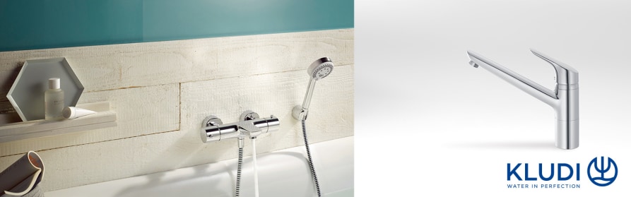 Kuchenarmatur Kludi Scope Druck Chrom Brause Von Kinseher Sanitarteile Fur Kuche Und Bad