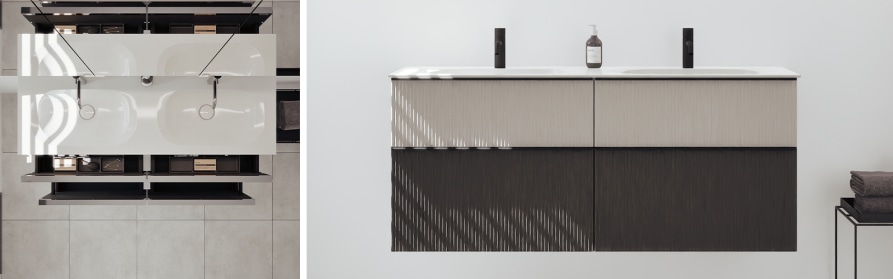 Waschtische mit Unterschrank