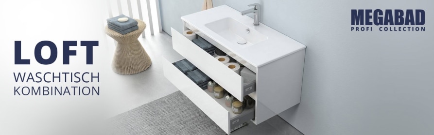 Waschtisch mit Unterschrank