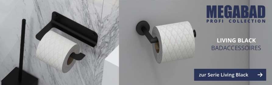 Toilettenpapierhalter PIERRE Klorollenhalter Klopapierhalter freistehend Marmor 