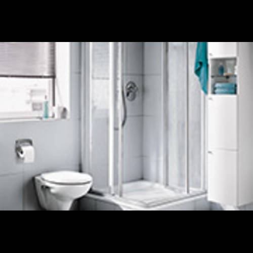 Eckeinstieg 2-teilig Falttür - Halbteil