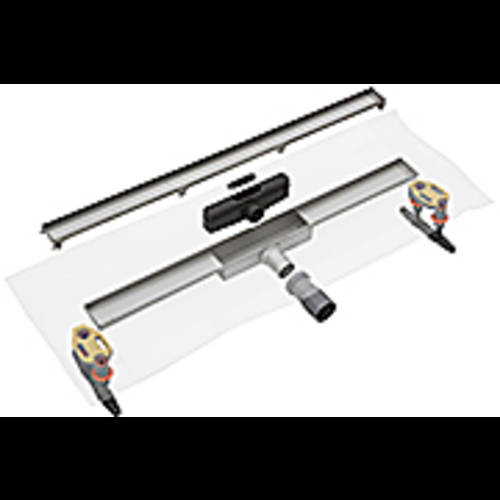 Drainset komplett, superflach