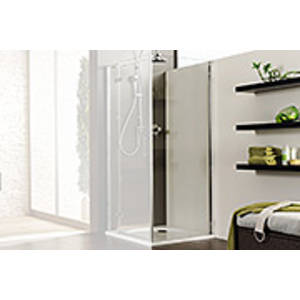 Seitenwand für Drehtür mit Festteil