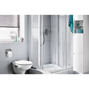 Eckeinstieg 2-teilig Falttür - Halbteil