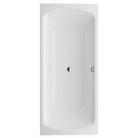 Steel Duo 180 Rechteck-Stahlbadewanne 180 x 80 cm