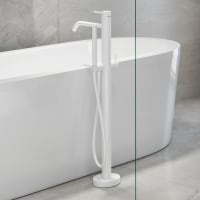 Kronenbach Lima 2.0 White freistehende Wannenarmatur