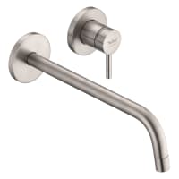 Kronenbach Lima 2.0 Steel Waschtisch-Wandarmatur 24,5 cm inkl. Grundkörper