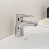 Kronenbach Radia 3.0 Waschtisch-Einhebelmischer S mit Energiespar-Funktion, ohne Ablaufgarnitur, wassersparend