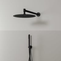 Kronenbach Duschset 1 mit Kopfbrause Ø 30 cm und Stabhandbrause rund