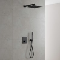 Kronenbach Smart Push Thermostat Duschsystem Unterputz für 2 Verbraucher, eckig