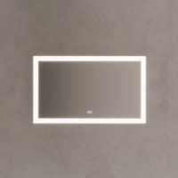 Kronenbach Day Badspiegel 100 x 60 cm mit dimmbarer LED-Beleuchtung und Antibeschlag