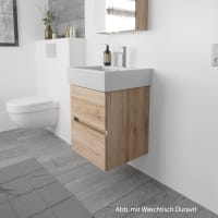 Lodge Waschtischunterschrank 41,6 cm mit 2 Auszügen für Waschtisch Villeroy & Boch Avento