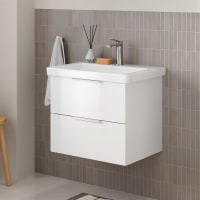 Steinkamp Living 2.0 / Villeroy & Boch Subway 3.0 Waschtisch mit Unterschrank 60 cm