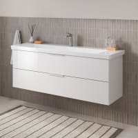 Steinkamp Living 2.0 / Villeroy & Boch Subway 3.0 Waschtisch mit Unterschrank 130 cm