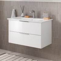 Steinkamp Living 2.0 / Villeroy & Boch Venticello Waschtisch mit Unterschrank 80 cm