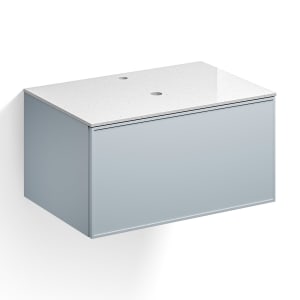 Alape Arkta Möbelmodul mit Trägerplatte 80 cm, Beckenposition mittig