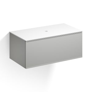 Alape Arkta Möbelmodul mit Trägerplatte 100 cm, Beckenposition mittig