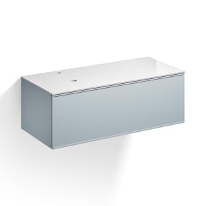 Alape Arkta Möbelmodul mit Trägerplatte 120 cm, Beckenposition links