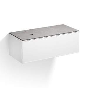 Alape Arkta Möbelmodul mit Trägerplatte 120 cm, Beckenposition links