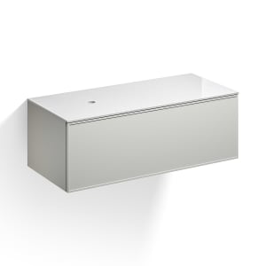 Alape Arkta Möbelmodul mit Trägerplatte 120 cm, Beckenposition links