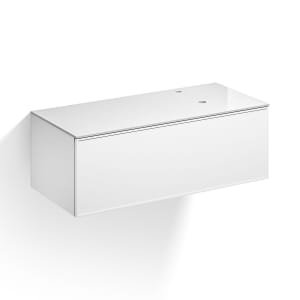 Alape Arkta Möbelmodul mit Trägerplatte 120 cm, Beckenposition rechts